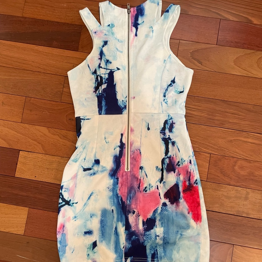Multi Color Mini Dress - Picture 2 of 7